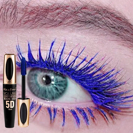 Mascara Waterproof  Blue Red Purple Black Mascara