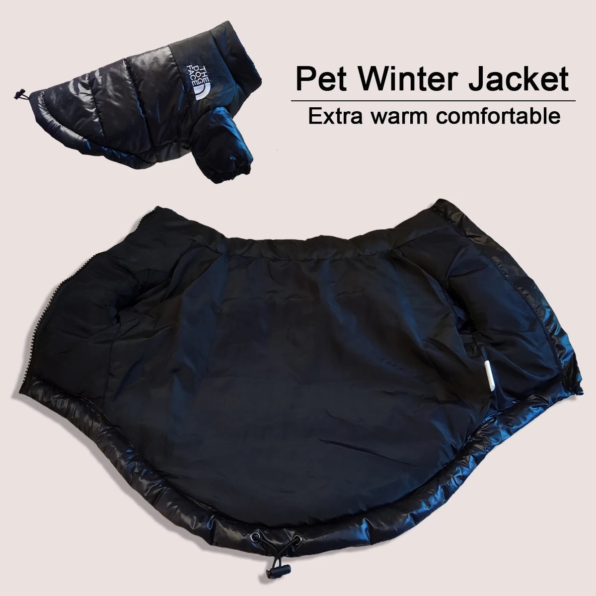 Pet Dog Clothes French Bulldog Puppy Warm Windproof Jacket Small Medium Dog Reflective Coat Chihuahua Pet Outfits