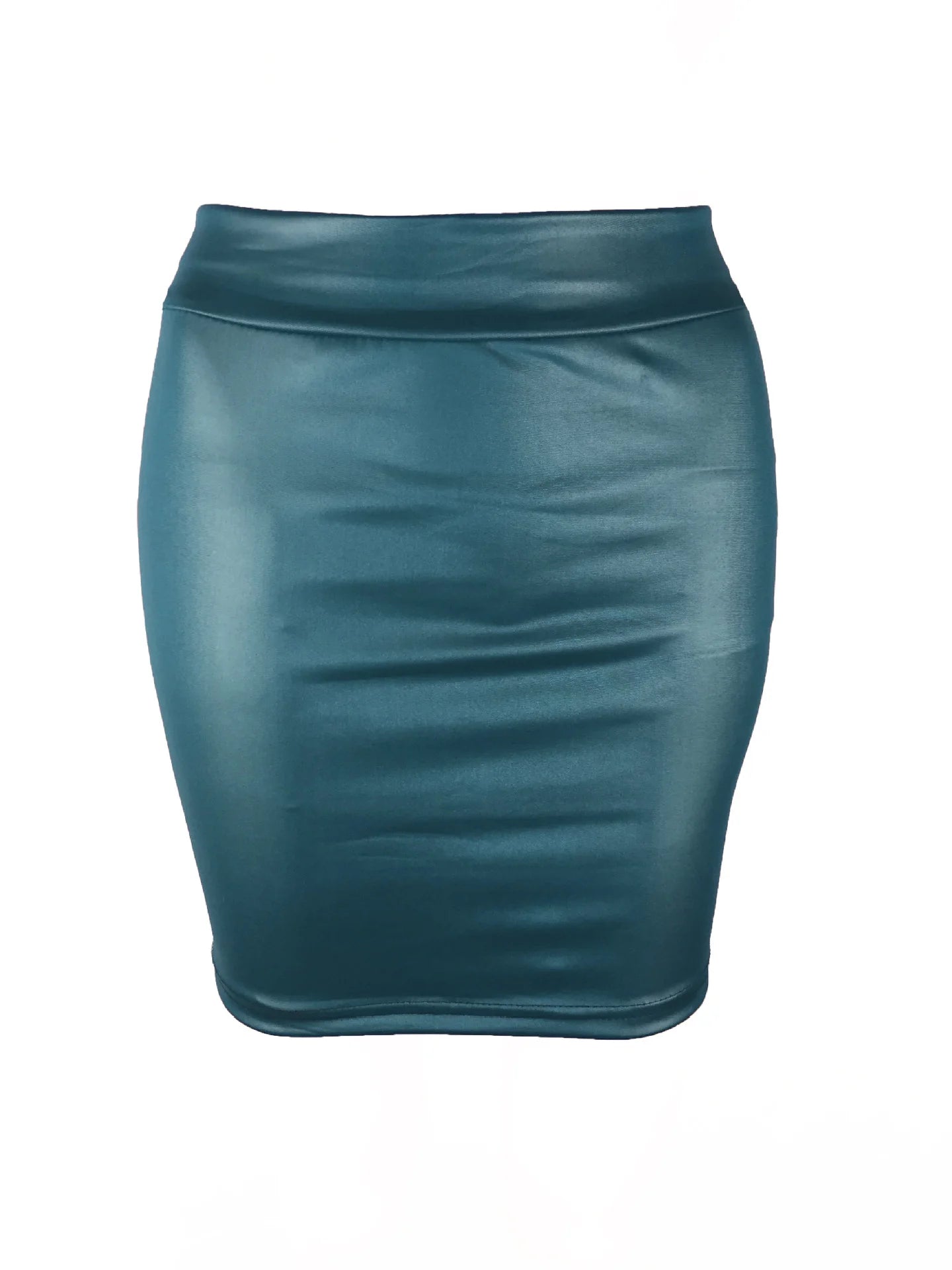 Mini Skirts High-waist Slim Fittness Hip Pencil Skirts Vintage Bodycon Skirt Sexy Clubwear Ladies Office Clothing