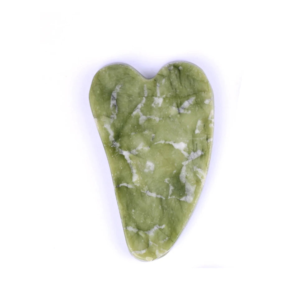 Natural Jade Stone Gua Sha Board Massage Guasha Scraper Plate Face Beauty Health Massager Tools For Face Neck Back Skincare