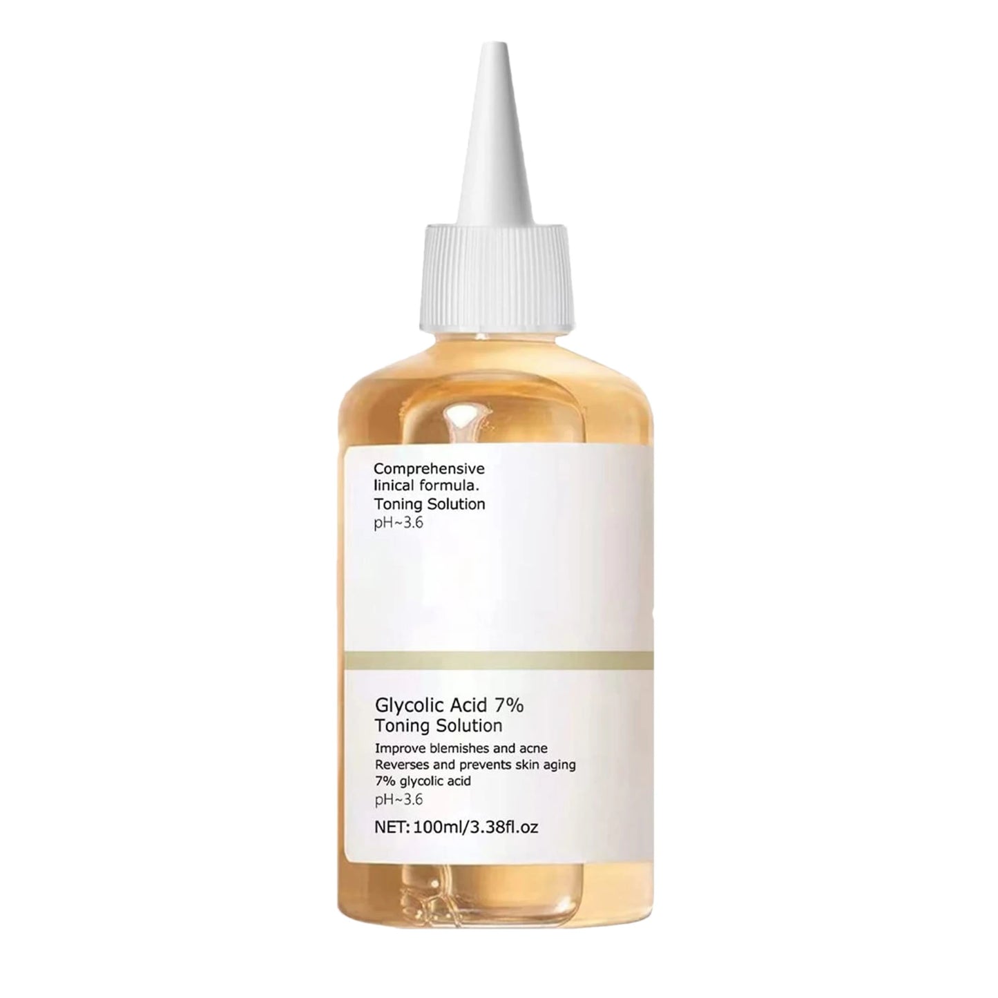 Glycolic Acid 7% Toner Nourishing Gentle Glycolic Acid Toner Remove Acne Fade Acne Fruit Acid Essence Ordinary Acne Remove