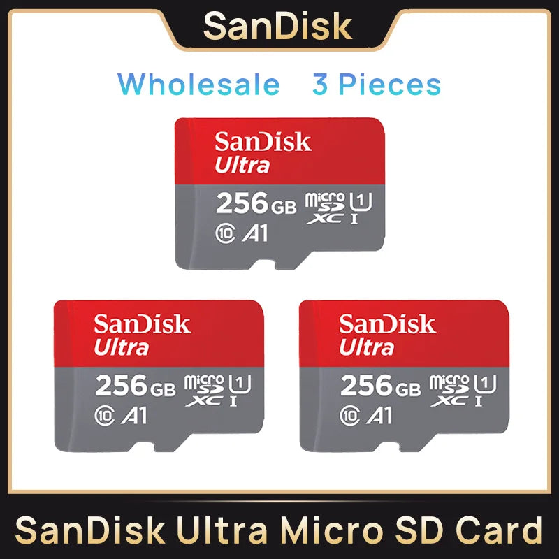 Micro SD Memory Card TF Flash Card Ultra A1 V10 C10 U1 32GB 64G 128G 256G 512G 1TB for Camera Phone Nintendo Switch