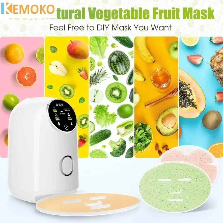 Mask Machine New Intelligent DIY Natural Fruit and Vegetable Mask Machine Spa Facial Treatment Machine Private Customised