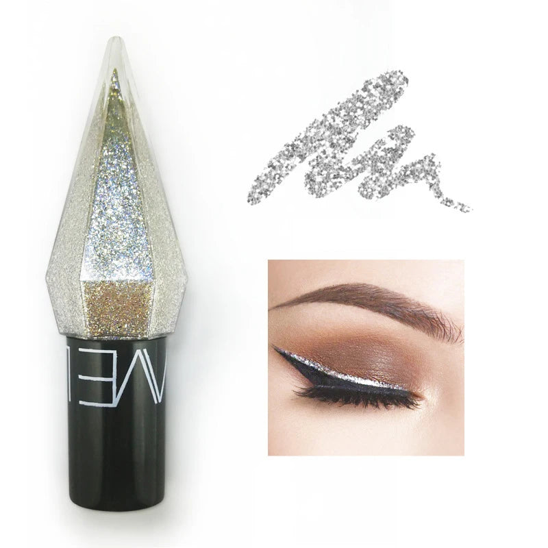 Liquid eye shadow eye highlight diamond