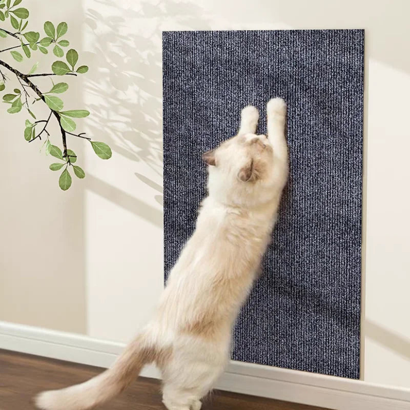 Cat Scratching Mat Cat Scratcher Sofa Protector Scraper For Cats Trimmable Self-adhesive Carpet Cat Scratching Post Pet Products