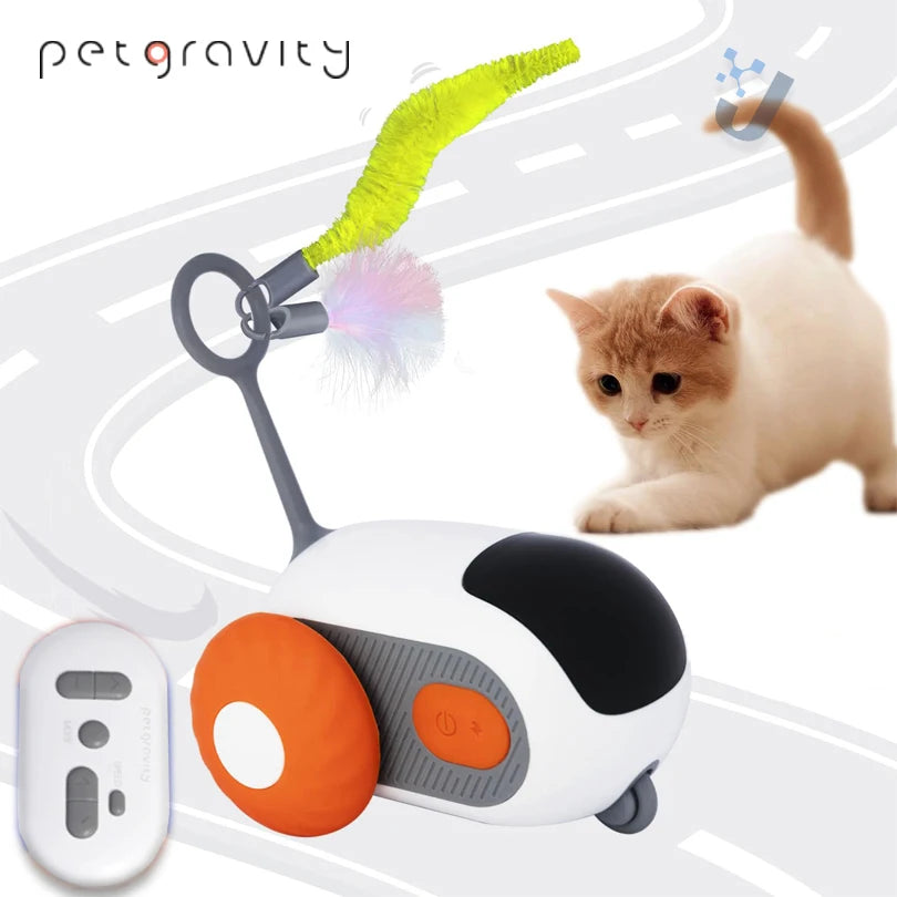 Cat Smart Interactive Car Toy Pet Car for Dogs Playing