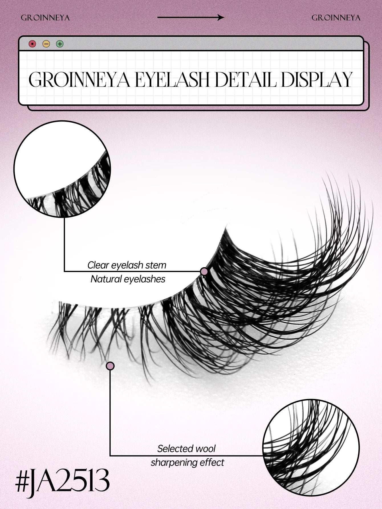 Half Lashes Soft Natural Clear Band Lashes Natural Look Faux Mink Wispy Mink Eyelashes Extension Makeup