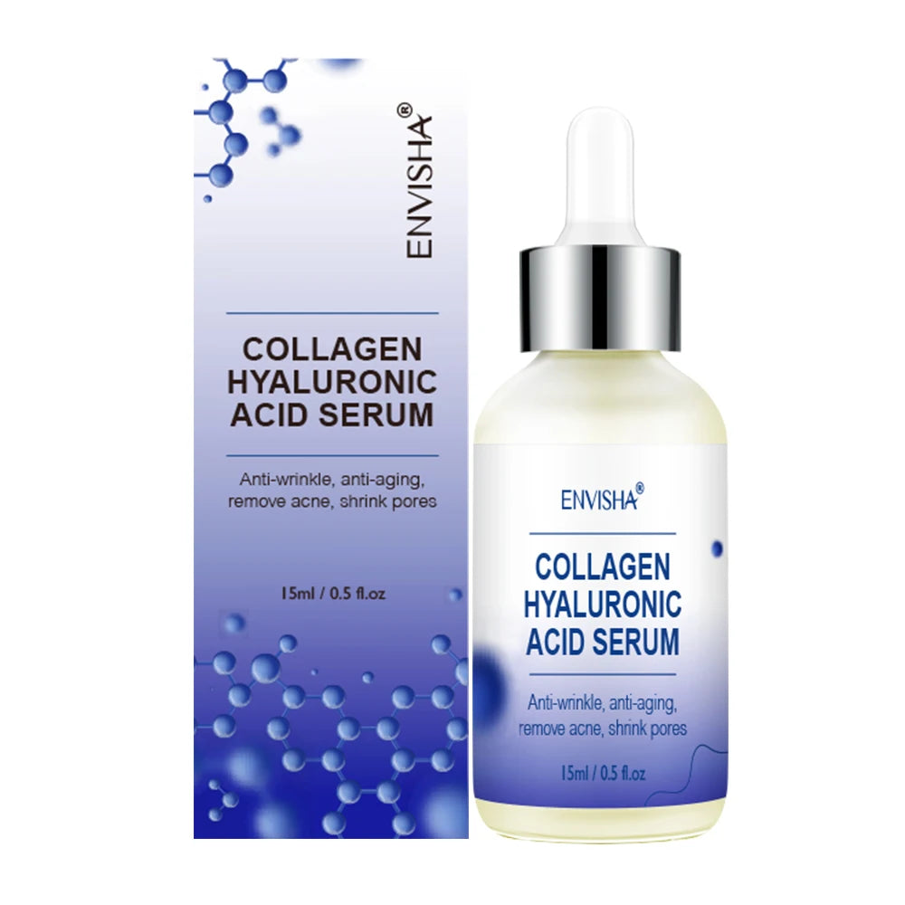 Face Care Skin Collagen Hyaluronic Acid Serum Retinol Vitamin Anti-Aging Wrinkle Moisturizing Whitening Shrink Pores