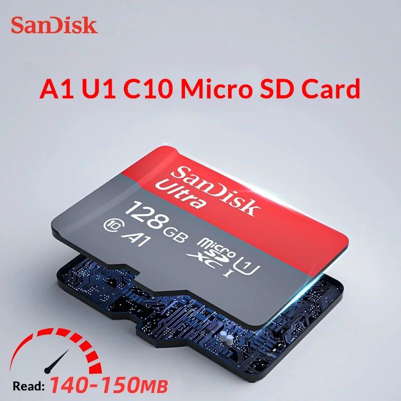 Micro SD Memory Card TF Flash Card Ultra A1 V10 C10 U1 32GB 64G 128G 256G 512G 1TB for Camera Phone Nintendo Switch