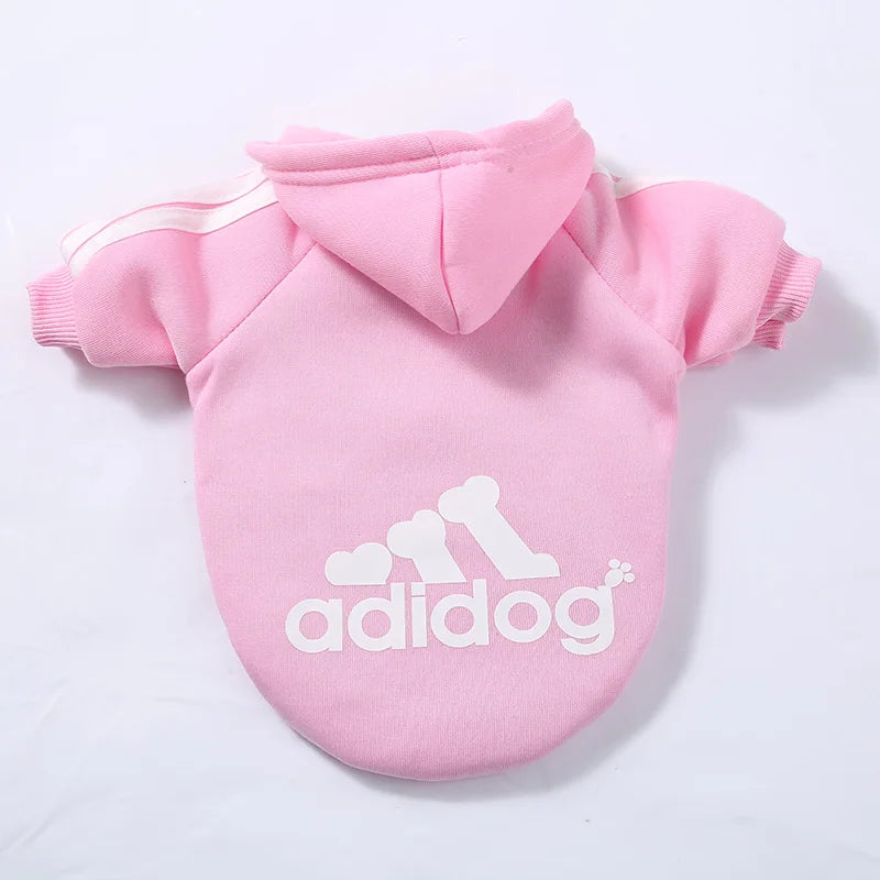 Pet Dog Clothes for Small Medium Big Large Dogs Cotton Hooded Sweatshirt Hot Selling Warm Two-Legged Pets Jacket