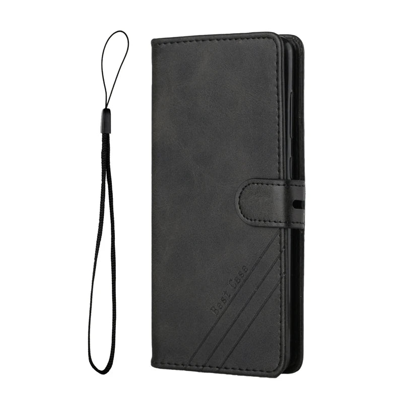 Samsung Galaxy XCover 6 Pro Case Leather Flip Wallet Case for Samsung XCover6 Pro X Cover 6Pro SM-G736U SM-G736B Phone Cover