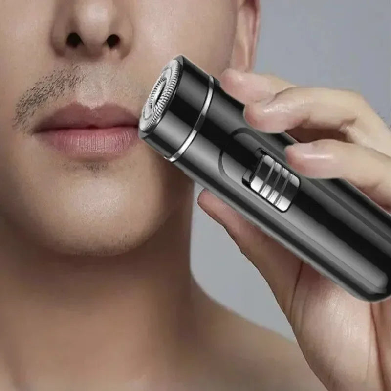 Electric Razor for Men - USB Rechargeable, Wet & Dry, Easy One-Button Use - Perfect for Home, Car & Travel!