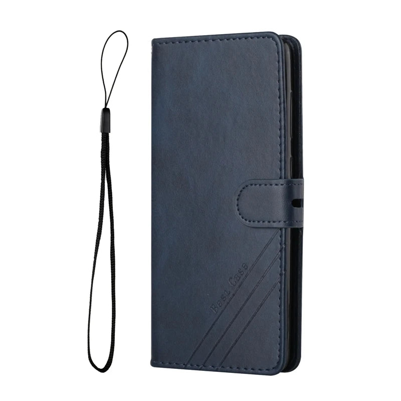 For Samsung Galaxy XCover 6 Pro Case Leather Flip Wallet Case for Samsung XCover6 Pro X Cover 6Pro SM-G736U SM-G736B Phone Cover