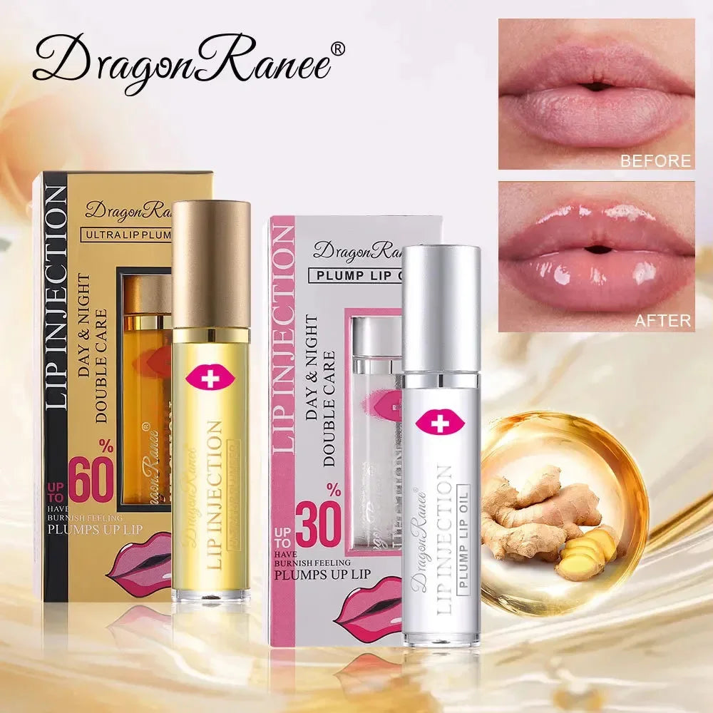 Sexy Lip Plumping Oil Instant Volumising Lip Plumper Increases Elasticity Lip Gloss Fade Lip Fine Lines Moisturizing Lip Care