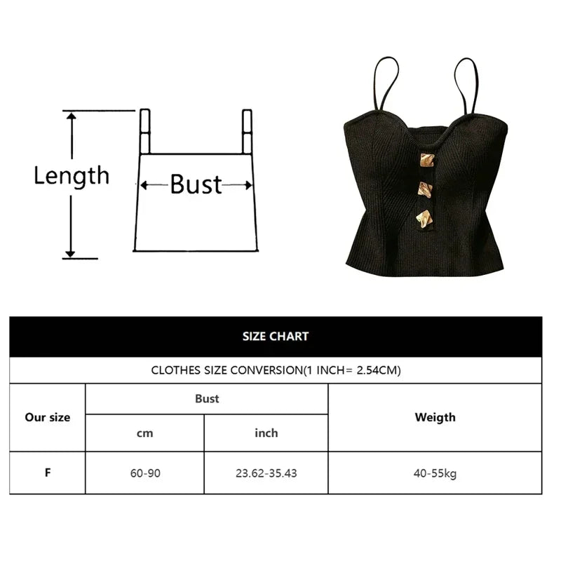 Sexy Beauty Camisole Slim Fit Sleeveless T-Shirt Short Tank Tops