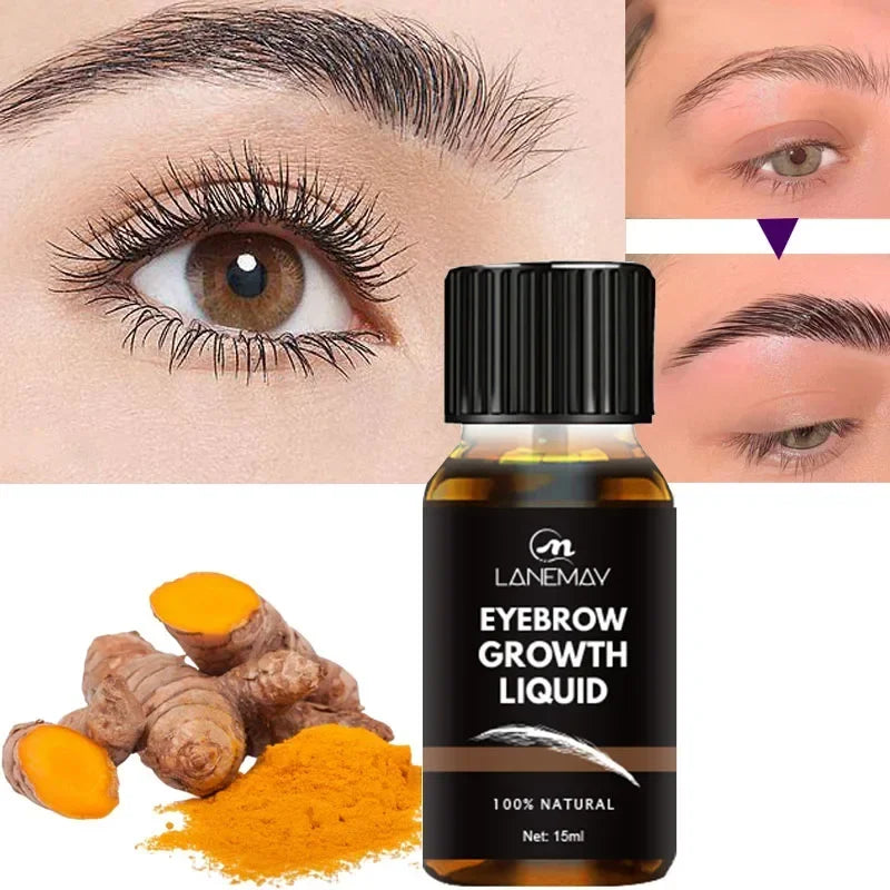 Eyebrow Eyelash Growth Serum Rapid Growth Prevents Loss Damage