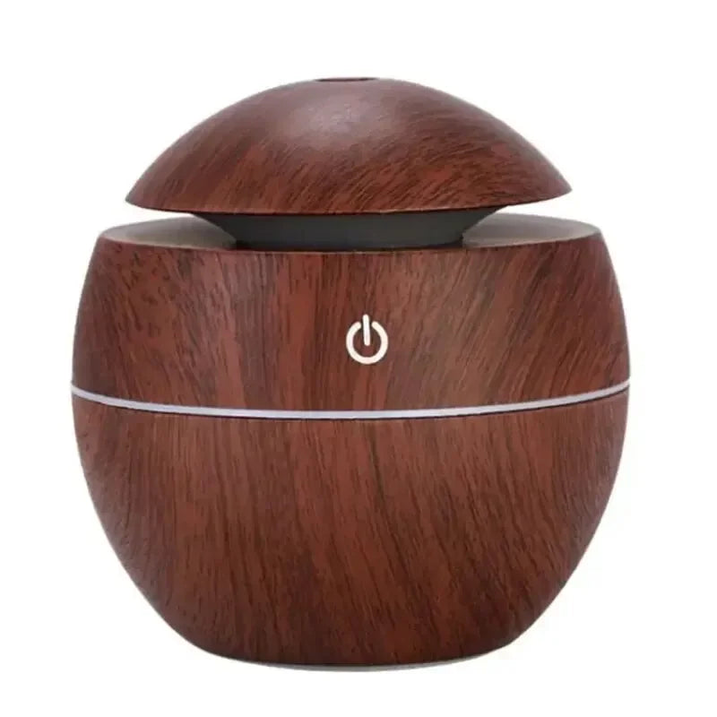 Sprayer Essential Oil Fragrance Mini Home Wood Grain Air Humidifier Electric Air Aroma Diffuser Purifie