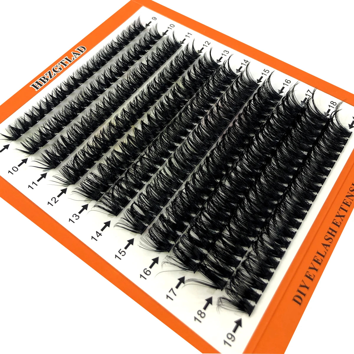 Individual Lashes 3D Russia Volume Eye Lashes Soft Natural Lashes Mink Lash Cluster False Eyelashes