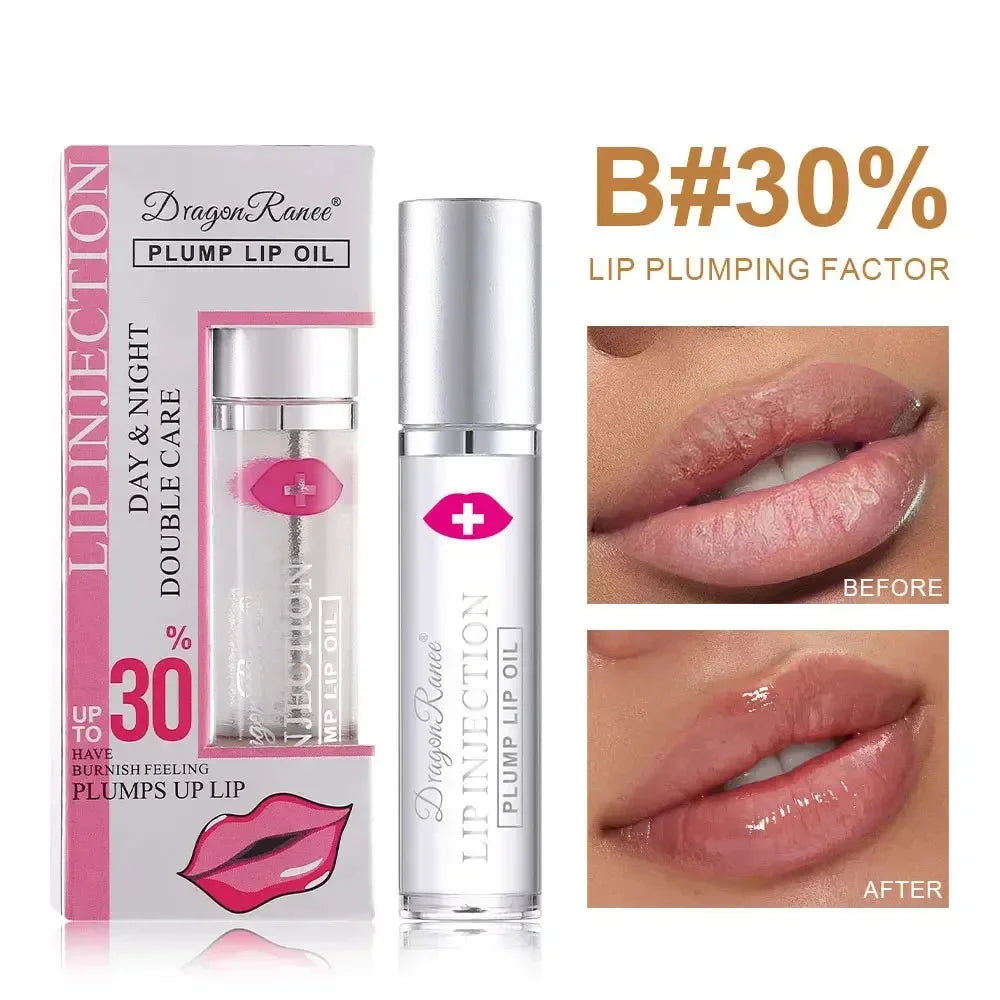 Sexy Lip Plumping Oil Instant Volumising Lip Plumper Increases Elasticity Lip Gloss Fade Lip Fine Lines Moisturizing Lip Care