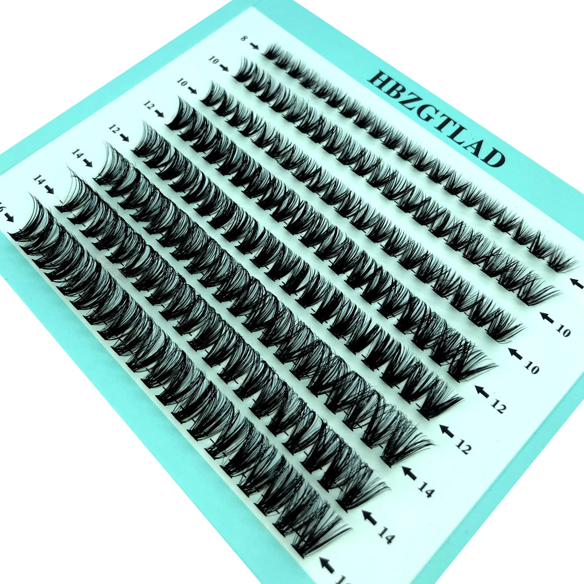 Individual Lashes 3D Russia Volume Eye Lashes Soft Natural Lashes Mink Lash Cluster False Eyelashes