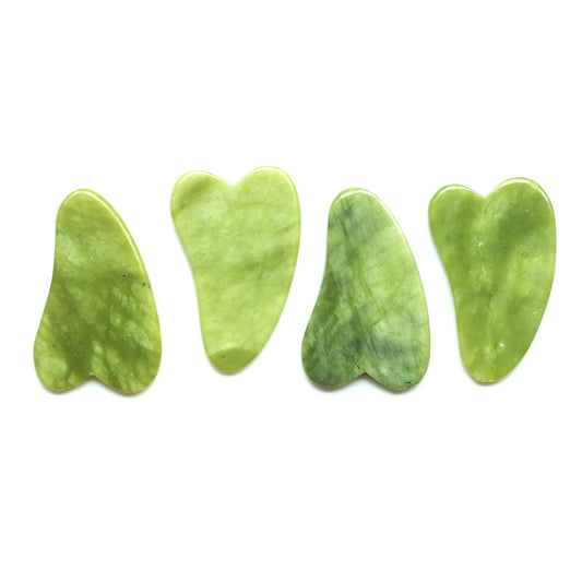 Natural Jade Stone Gua Sha Board Massage Guasha Scraper Plate Face Beauty Health Massager Tools For Face Neck Back Skincare