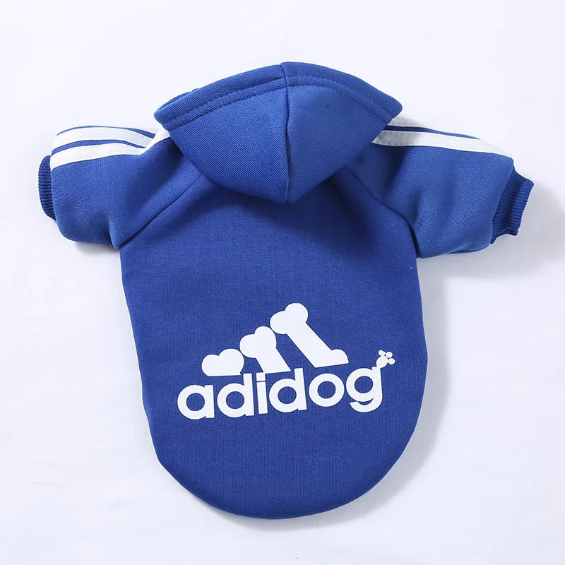 Pet Dog Clothes for Small Medium Big Large Dogs Cotton Hooded Sweatshirt Hot Selling Warm Two-Legged Pets Jacket