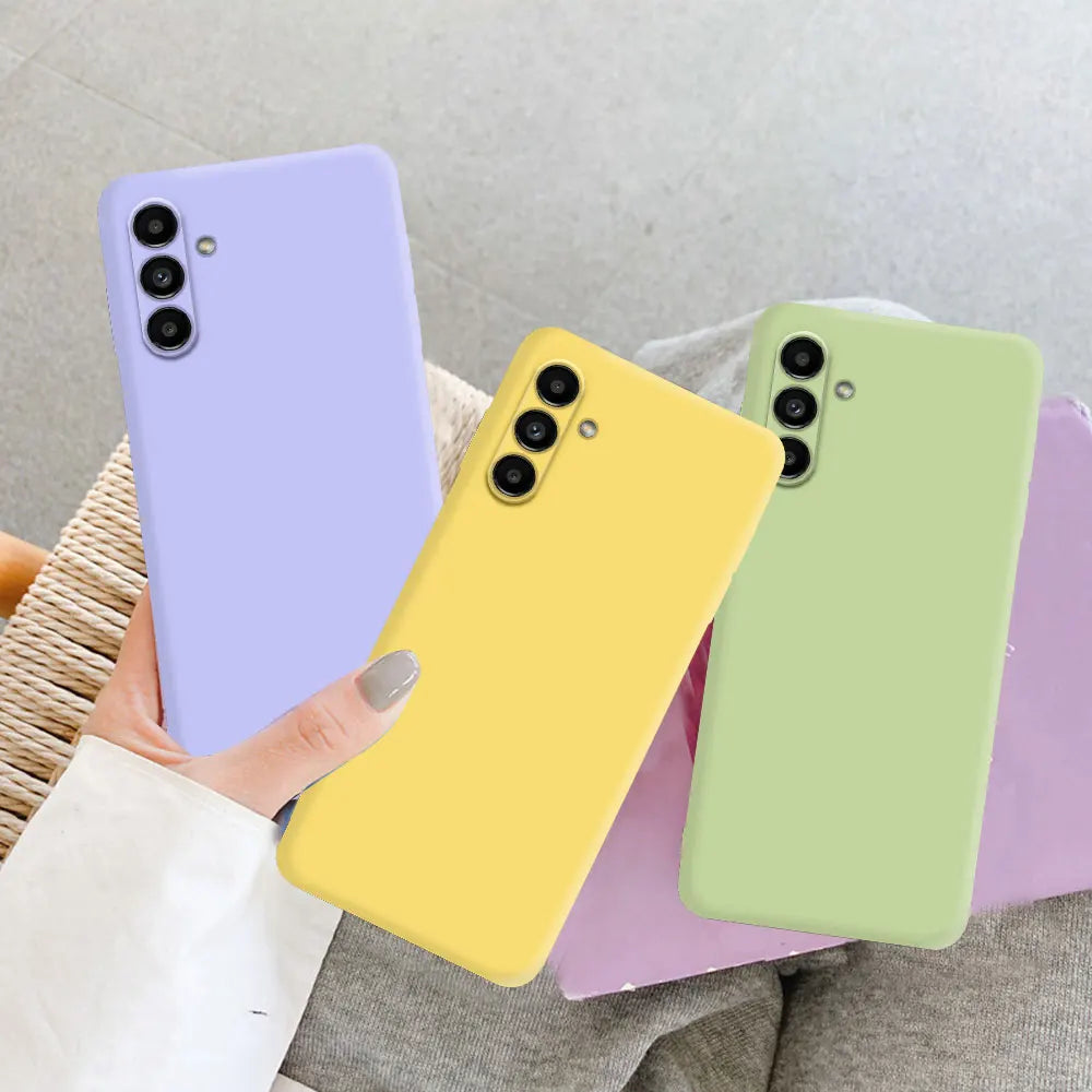 For Samsung S23 FE Case Matte Silicone Back Cover For Samsung Galaxy S23 FE Fundas Coque