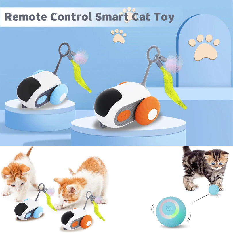 Cat Smart Interactive Car Toy Pet Car for Dogs Playing