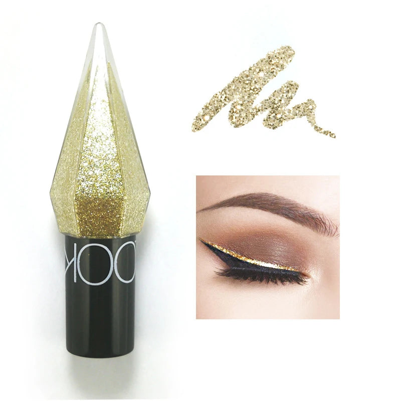 Liquid eye shadow eye highlight diamond