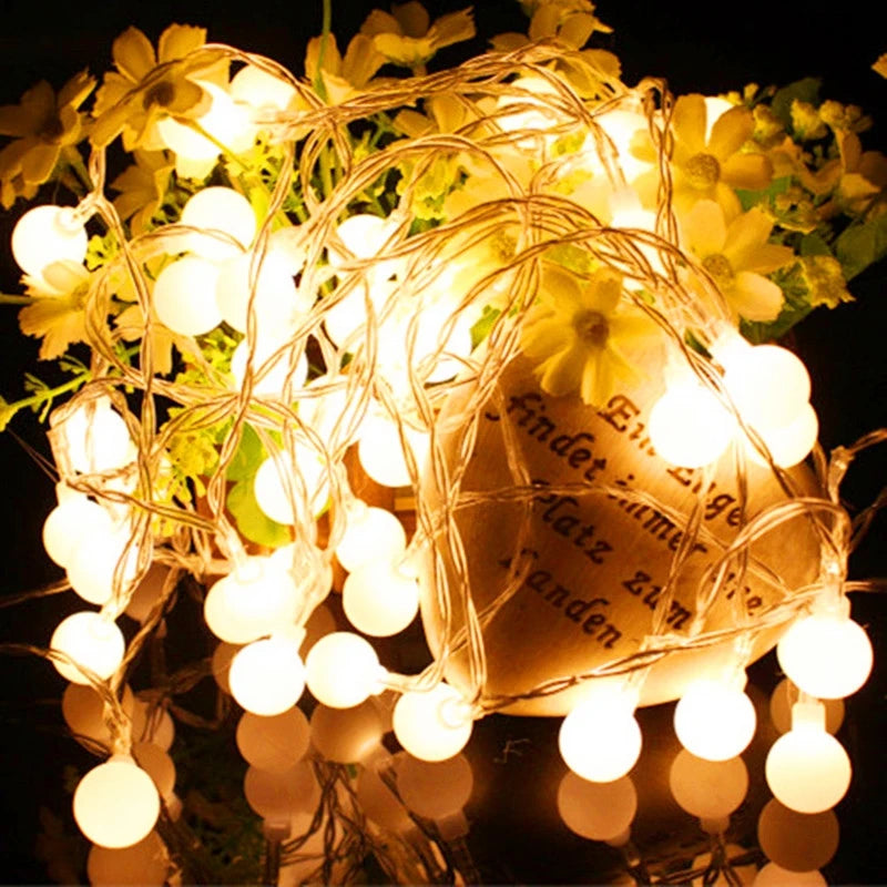 LED Lights Garland Lights  Outdoor  Lamp Wedding Garden Fairy Lights Christmas Decoration