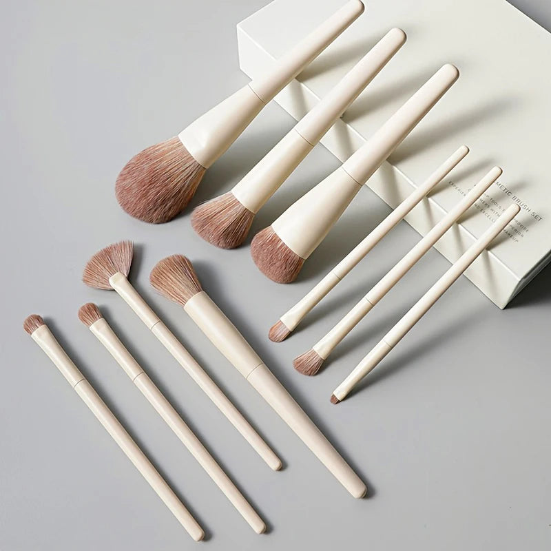 13 PCS Makeup Brushes Set Eye Shadow Foundation Women Cosmetic