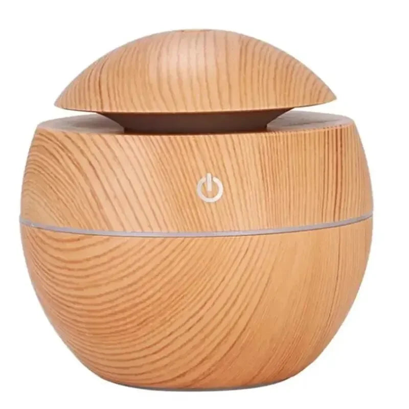 Sprayer Essential Oil Fragrance Mini Home Wood Grain Air Humidifier Electric Air Aroma Diffuser Purifie