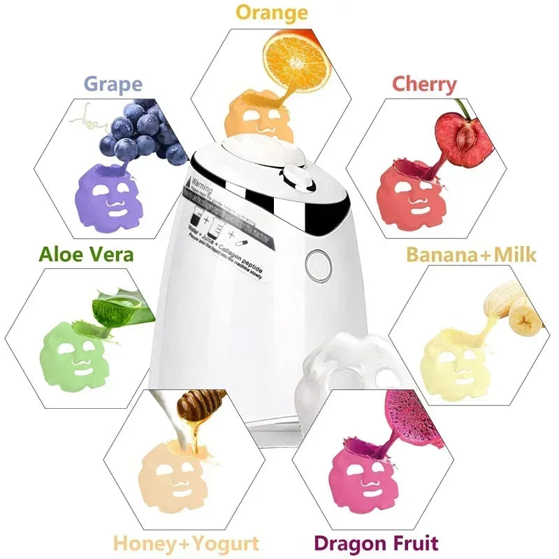 Mask Machine New Intelligent DIY Natural Fruit and Vegetable Mask Machine Spa Facial Treatment Machine Private Customised