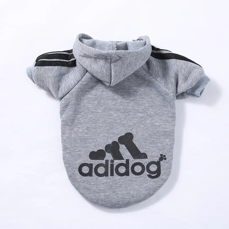 Pet Dog Clothes for Small Medium Big Large Dogs Cotton Hooded Sweatshirt Hot Selling Warm Two-Legged Pets Jacket