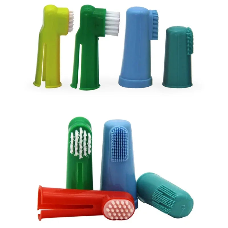 Pet Finger Dog Toothbrush Dog Brush Bad Breath Tartar Teeth Tool Dog Accessories Cleaning Supplies pet products