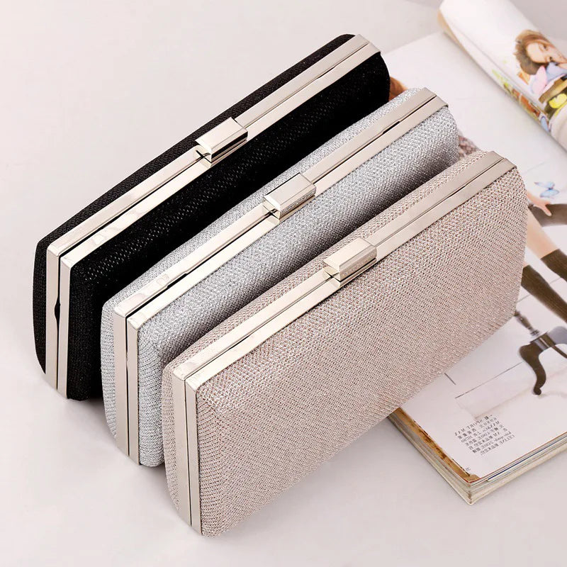 Fashion Women Clutches Purse Elegant Glitter Bling Dating Evening Bags for Dance Wedding Party Banquet Handbags Ladies Wallet