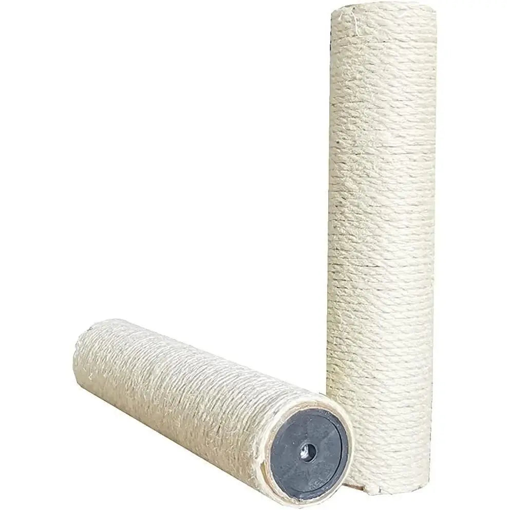 Natural Sisal scraper post for cats-various sizes available 10mm spare scratch screw for cats beige-natural Sisal with thread-good quality spare parts sisal posts