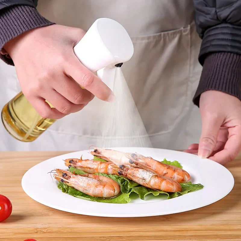 Oil Spray Bottle Kitchen Cooking Olive Oil Dispenser Camping BBQ Baking Vinegar Soy Sauce Sprayer Containers