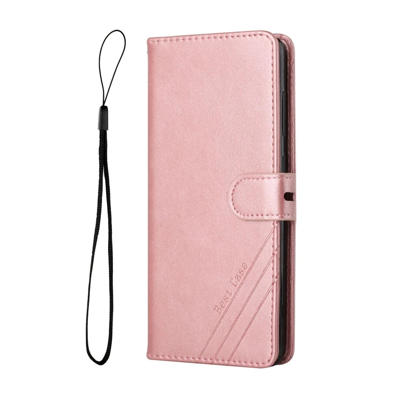 Samsung Galaxy XCover 6 Pro Case Leather Flip Wallet Case for Samsung XCover6 Pro X Cover 6Pro SM-G736U SM-G736B Phone Cover