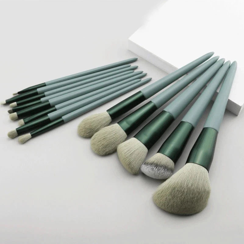 13 PCS Makeup Brushes Set Eye Shadow Foundation Women Cosmetic