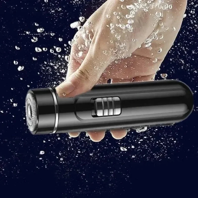 Electric Razor for Men - USB Rechargeable, Wet & Dry, Easy One-Button Use - Perfect for Home, Car & Travel!