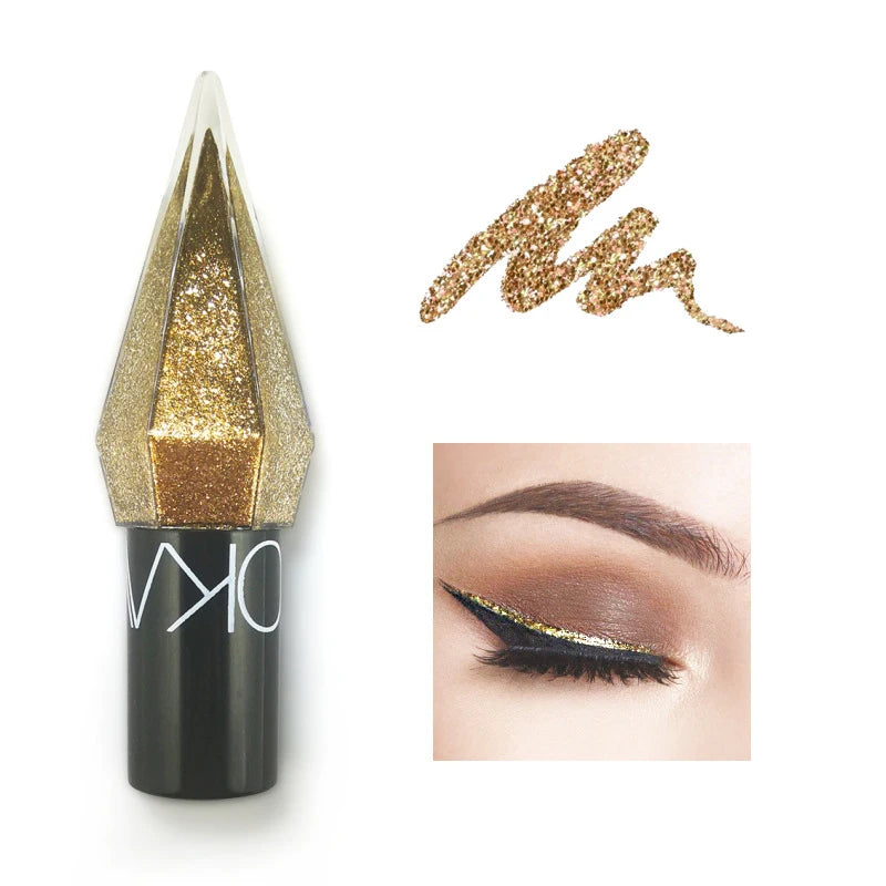 Liquid eye shadow eye highlight diamond