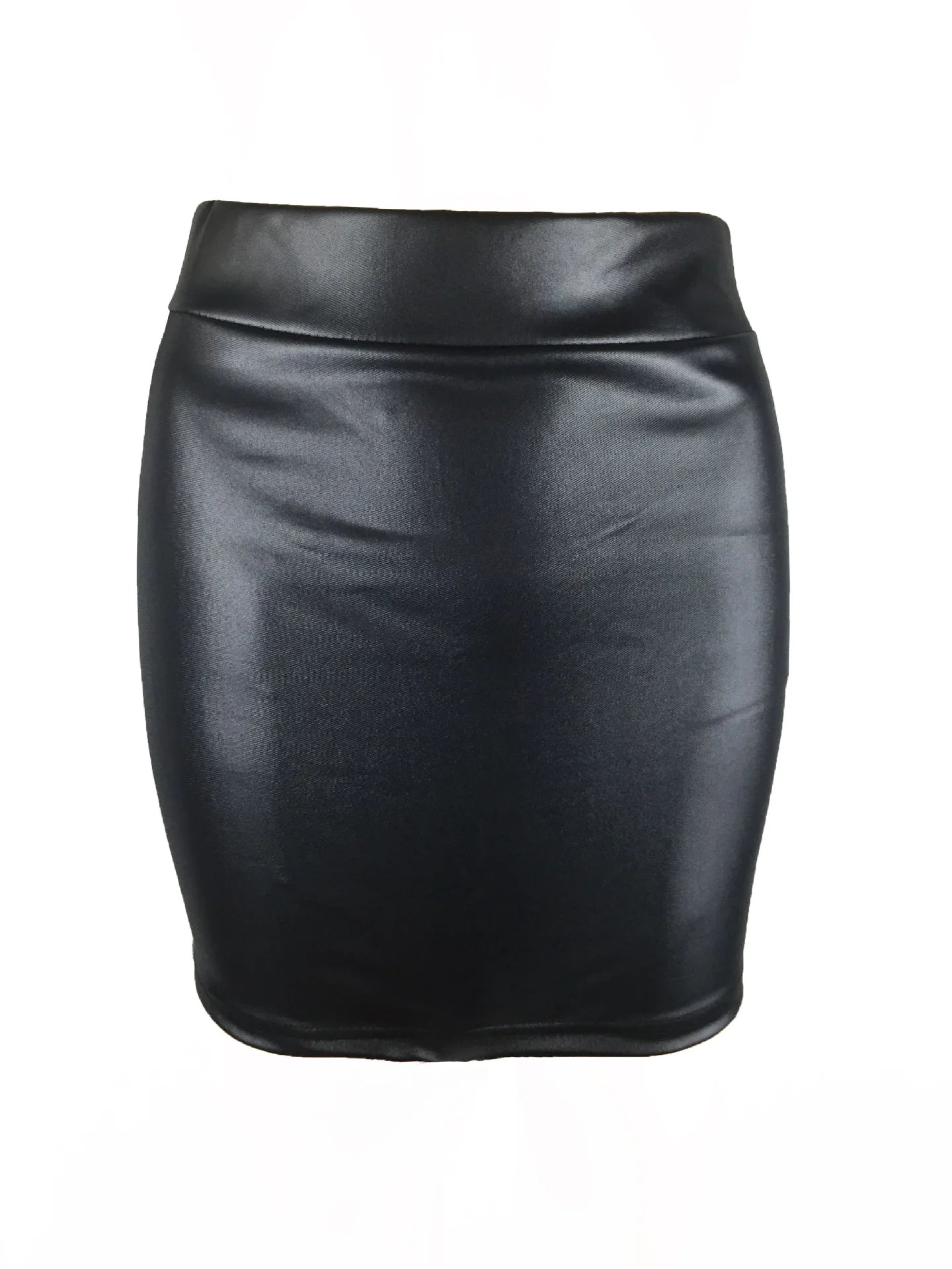 Mini Skirts High-waist Slim Fittness Hip Pencil Skirts Vintage Bodycon Skirt Sexy Clubwear Ladies Office Clothing