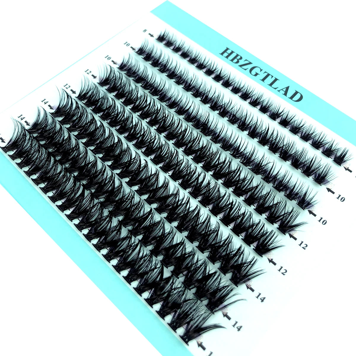 Individual Lashes 3D Russia Volume Eye Lashes Soft Natural Lashes Mink Lash Cluster False Eyelashes