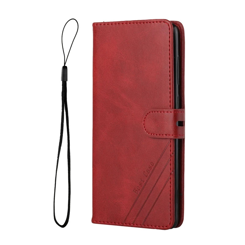 Samsung Galaxy XCover 6 Pro Case Leather Flip Wallet Case for Samsung XCover6 Pro X Cover 6Pro SM-G736U SM-G736B Phone Cover