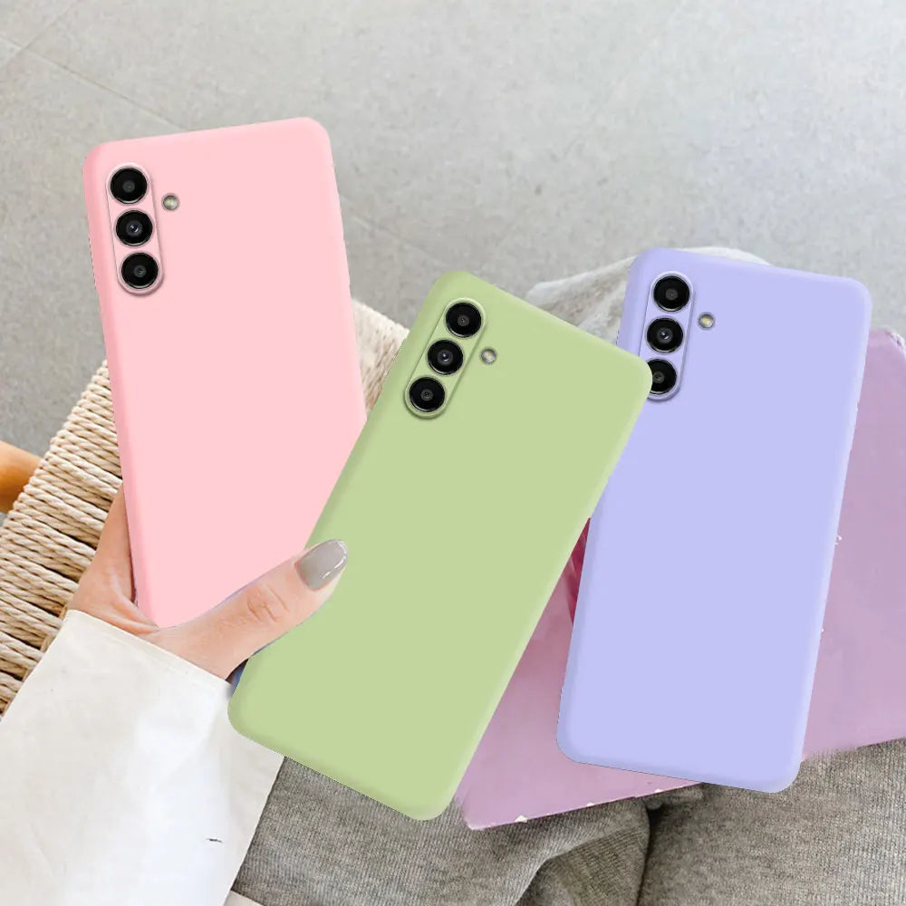 For Samsung S23 FE Case Matte Silicone Back Cover For Samsung Galaxy S23 FE Fundas Coque