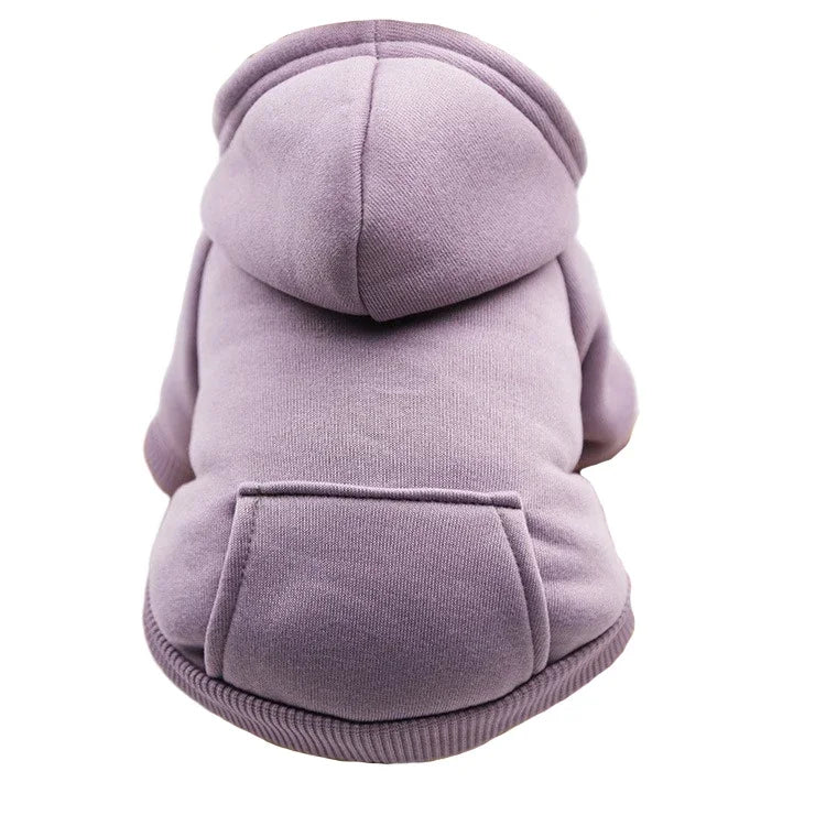 Dog Winter Hooded Sweatshirt for Small and Medium Doggy Pet Coat Puppy Cat Jacket Clothes Chihuahuas French Bulldog Costume