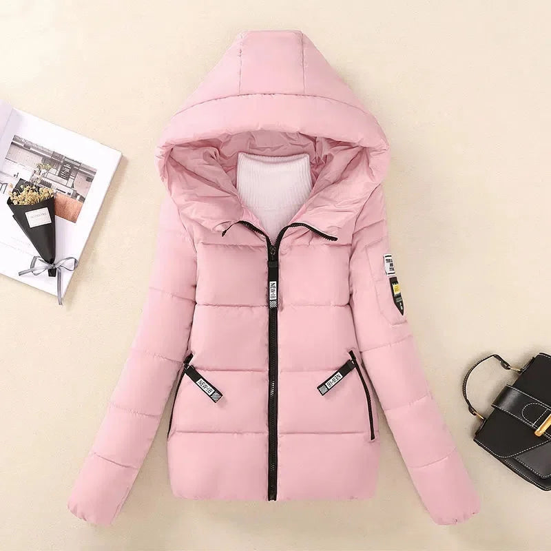 New Winter Jacket Women Parkas Hooded Short Coats Female Parka Warm Thicken Jacket Korean Loose Cotton Padded Outwear