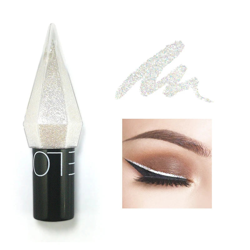 Liquid eye shadow eye highlight diamond