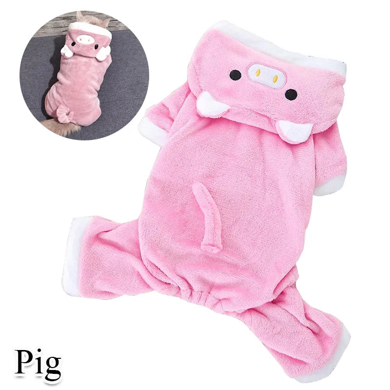 Clothing for Dogs Pajamas  Pet Hoodies Chihuahua Teddy Costume Ropa Perro